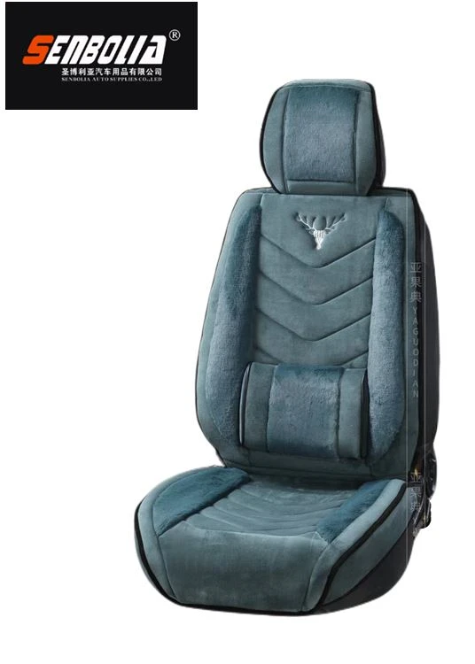Soft Velvet Car Seat Cushion